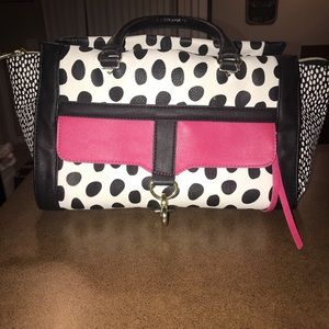 HOT PINK!!!!! Betsey Johnson bag!